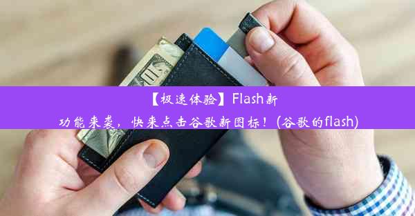 【极速体验】Flash新功能来袭，快来点击谷歌新图标！(谷歌的flash)