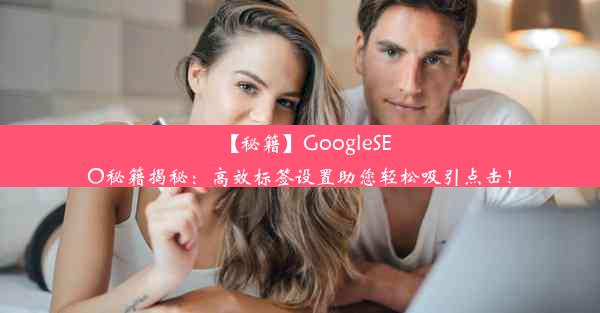 【秘籍】GoogleSEO秘籍揭秘：高效标签设置助您轻松吸引点击！