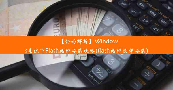 【全面解析】Windows系统下Flash插件安装攻略(flash插件怎样安装)