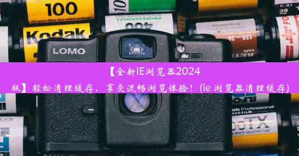 【全新IE浏览器2024版】轻松清理缓存，享受流畅浏览体验！(ie 浏览器清理缓存)