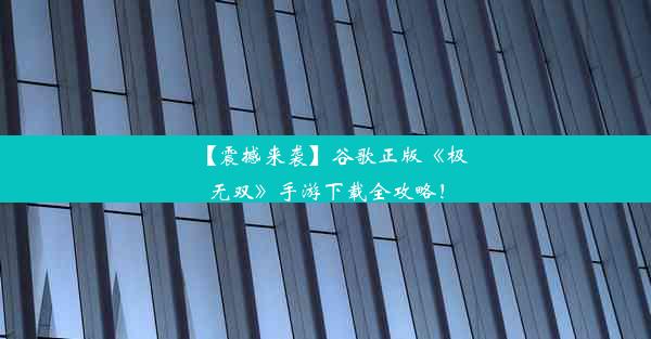 【震撼来袭】谷歌正版《极无双》手游下载全攻略！