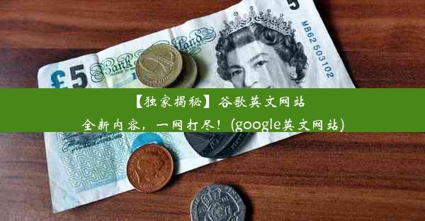 【独家揭秘】谷歌英文网站全新内容，一网打尽！(google英文网站)