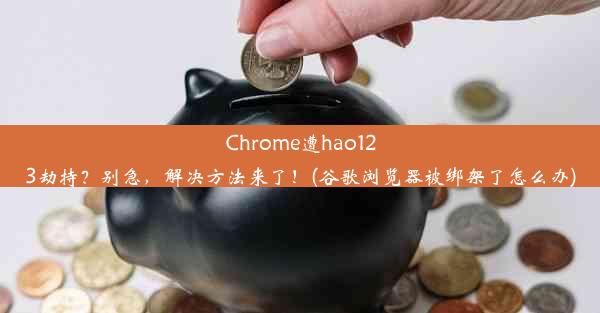 Chrome遭hao123劫持？别急，解决方法来了！(谷歌浏览器被绑架了怎么办)