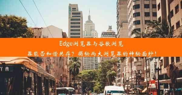 Edge浏览器与谷歌浏览器能否和谐共存？揭秘两大浏览器的神秘面纱！