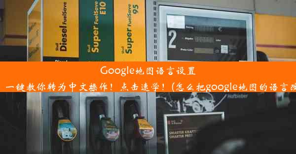 Google地图语言设置大解析！一键教你转为中文操作！点击速学！(怎么把google地图的语言改成英文)