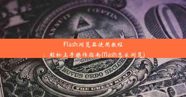 Flash浏览器使用教程：轻松上手操作指南(flash怎么浏览)