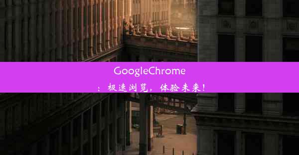 GoogleChrome：极速浏览，体验未来！