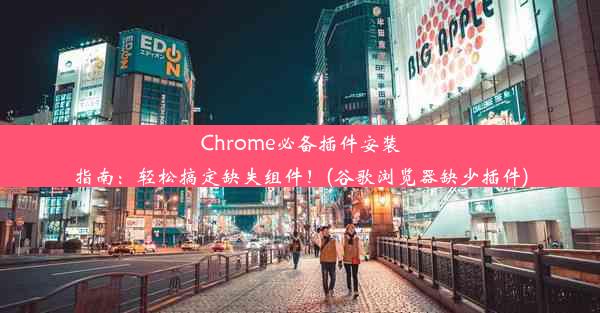 Chrome必备插件安装指南：轻松搞定缺失组件！(谷歌浏览器缺少插件)