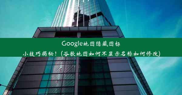 Google地图隐藏图标小技巧揭秘！(谷歌地图如何不显示名称如何修改)