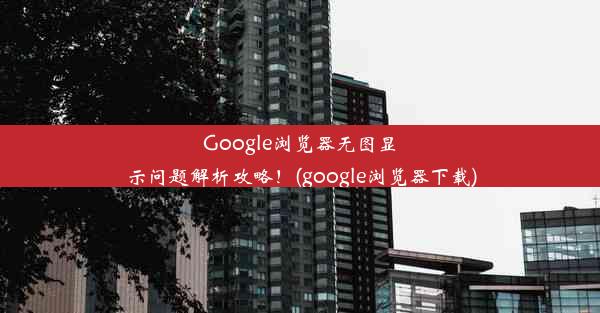 Google浏览器无图显示问题解析攻略！(google浏览器下载)