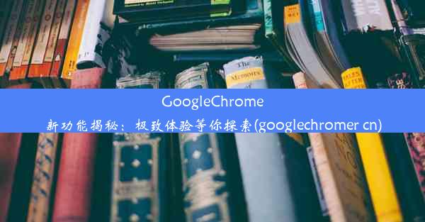 GoogleChrome新功能揭秘：极致体验等你探索(googlechromer cn)