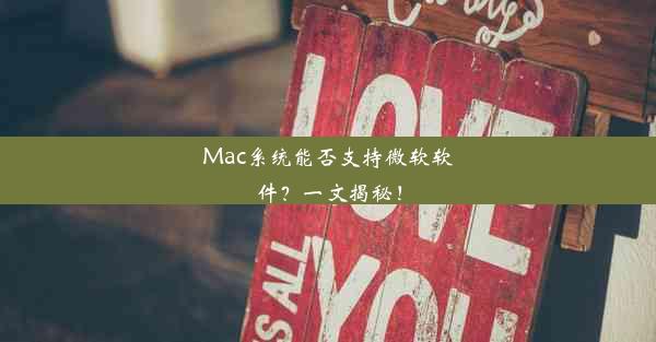 Mac系统能否支持微软软件？一文揭秘！