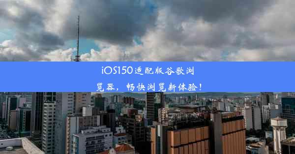 iOS150适配版谷歌浏览器，畅快浏览新体验！