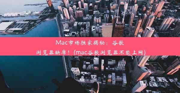 Mac市场独家揭秘：谷歌浏览器缺席！(mac谷歌浏览器不能上网)