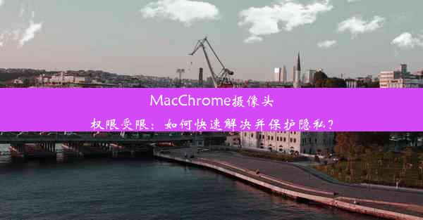 MacChrome摄像头权限受限：如何快速解决并保护隐私？