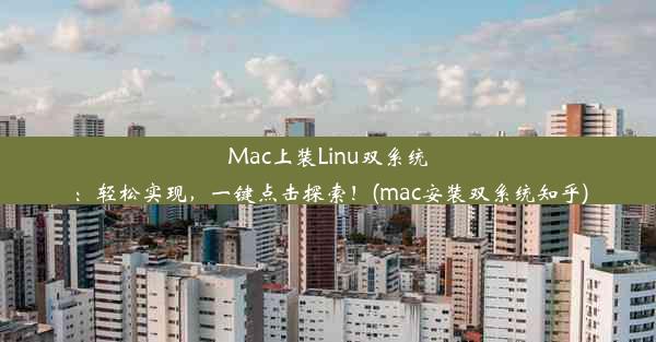 Mac上装Linu双系统：轻松实现，一键点击探索！(mac安装双系统知乎)