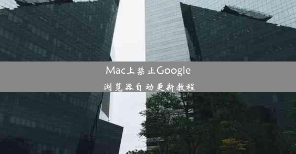 Mac上禁止Google浏览器自动更新教程