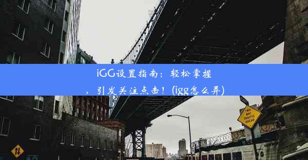 iGG设置指南：轻松掌握，引发关注点击！(igg怎么弄)