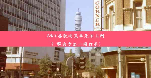 Mac谷歌浏览器无法上网？解决方法一网打尽！