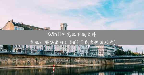 Win11浏览器下载文件受阻：解决教程！(ie11下载文件没反应)