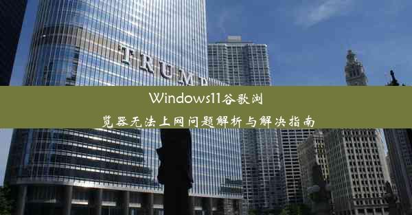 Windows11谷歌浏览器无法上网问题解析与解决指南