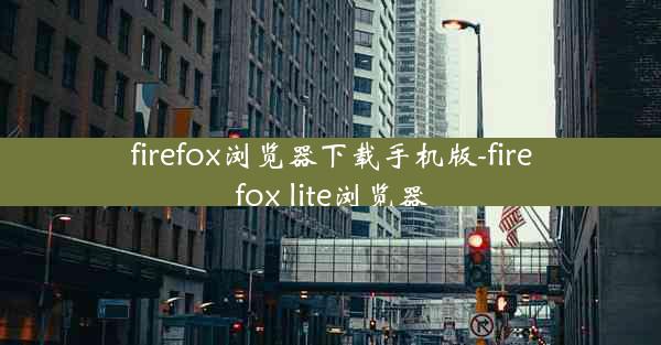 firefox浏览器下载手机版-firefox lite浏览器