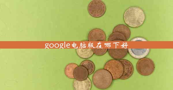 google电脑版在哪下好