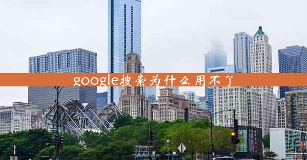 google搜索为什么用不了